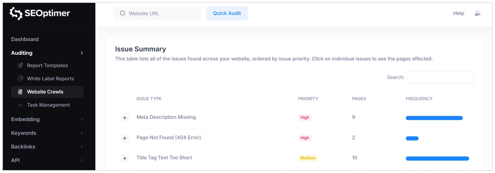SEOクローラーの例
